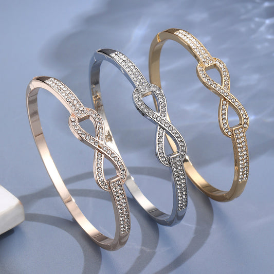 Fashion Style Digital Simple Temperament Light Luxury Bracelet