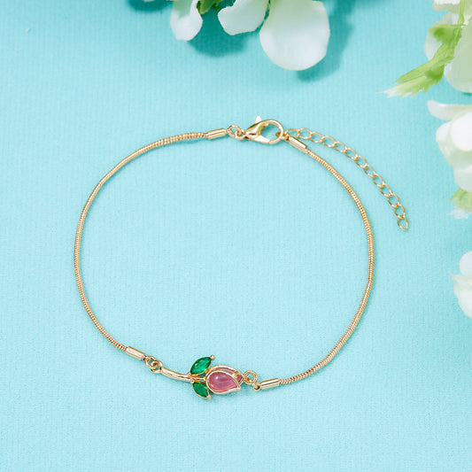 Hochwertige Tulpenblüten-Sweet Grace Beauty-Armbänder