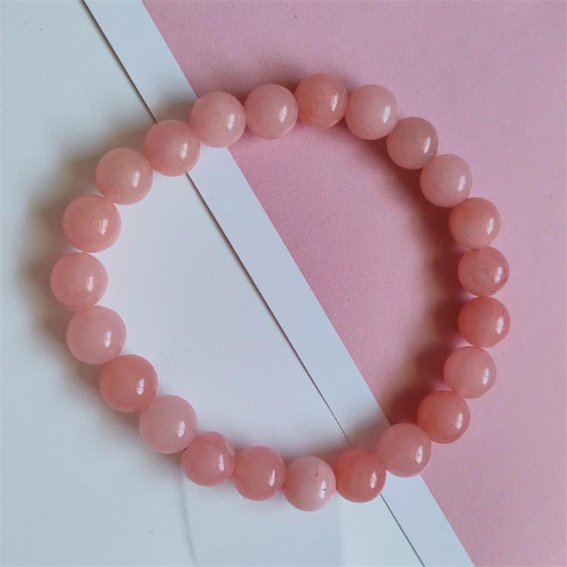 Live Broadcast Chalcedony Beaded Fashion Sweet Bracelets