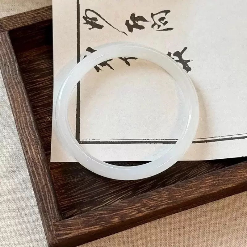 Women's High Ice Taro Transparent White Moonlight Bracelets
