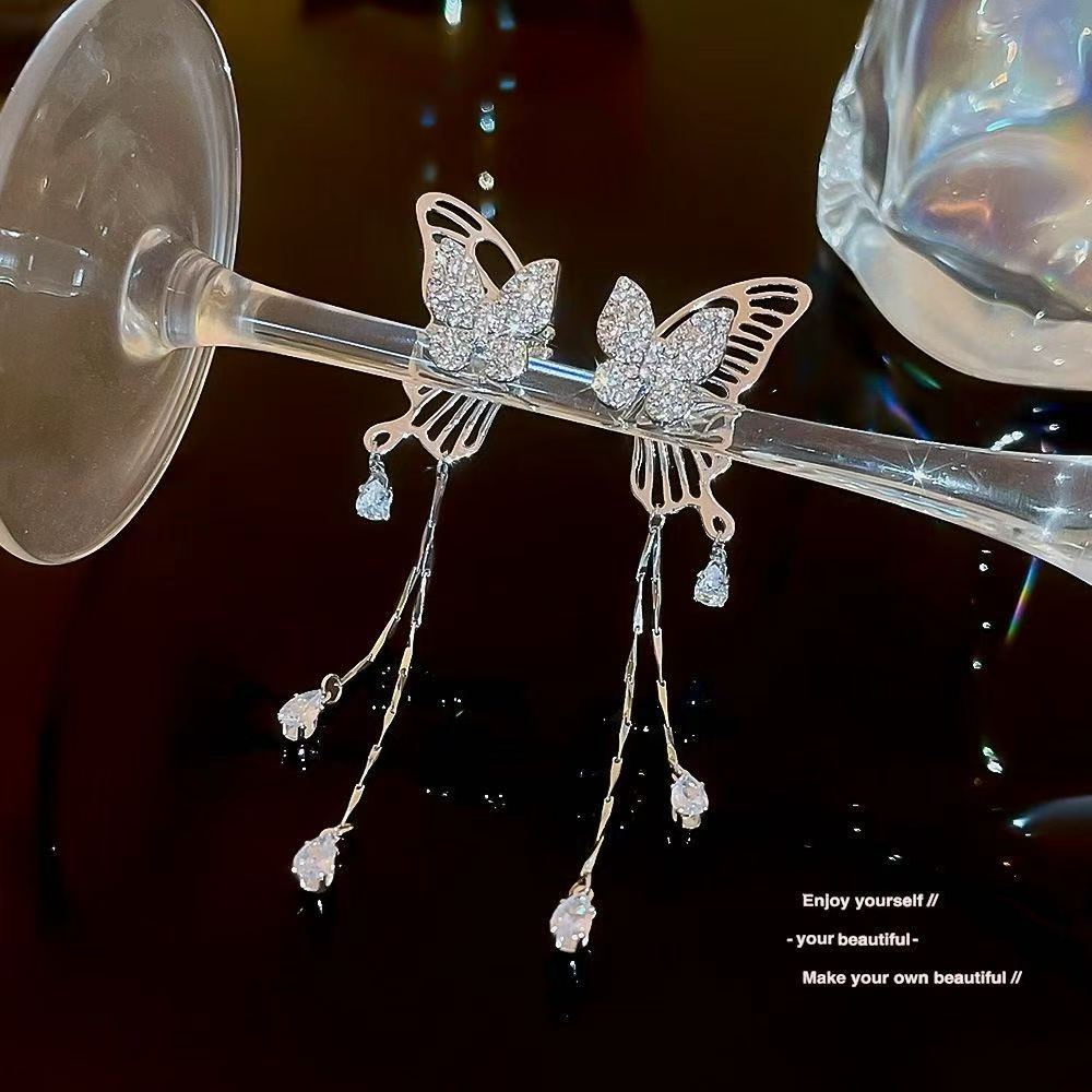 Women's Clip Light Luxury High-grade Niche Super Earrings