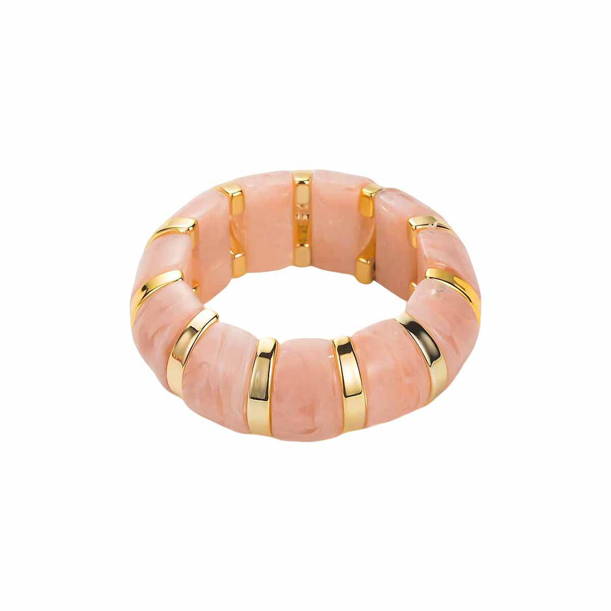 Fashion Exaggerated Geometry Irregular Resin Beaded Bracelet
