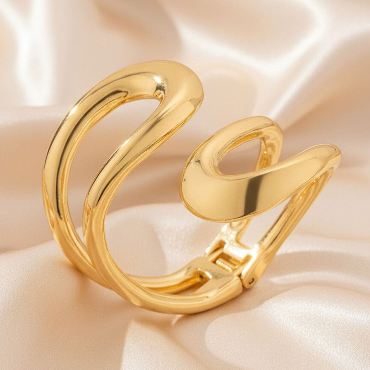 Glossy Geometric Irregular Fashion Environmentally Friendly Bracelet