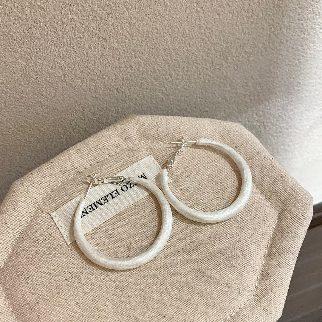 Ear Korean Simple Versatile Blooming Unique Beautiful Hot Stud Earrings