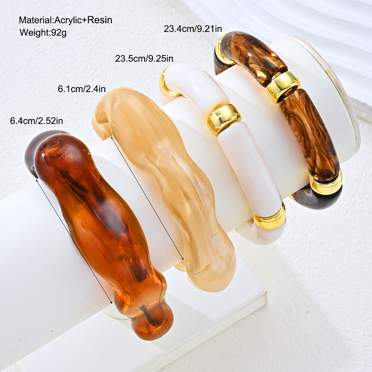 Wide Edge Open-ended Simple Personality Affordable Bracelet