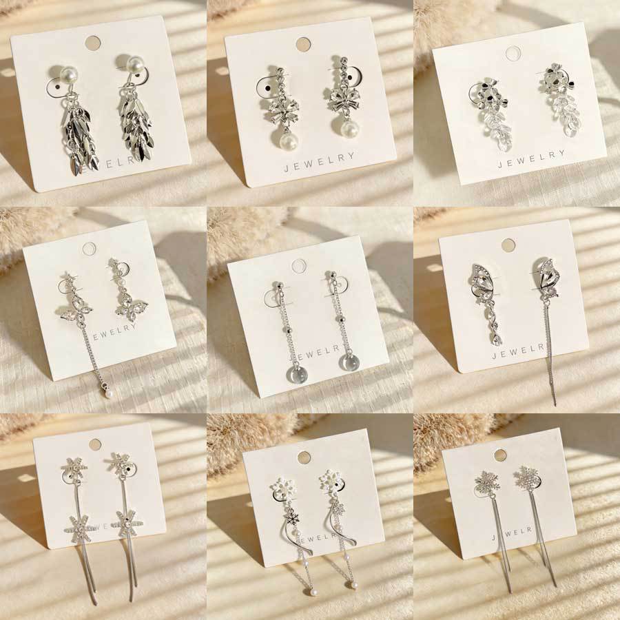 Zircon Tassel Special Interest Light Luxury Elegant No Piercing Required Ear Clip