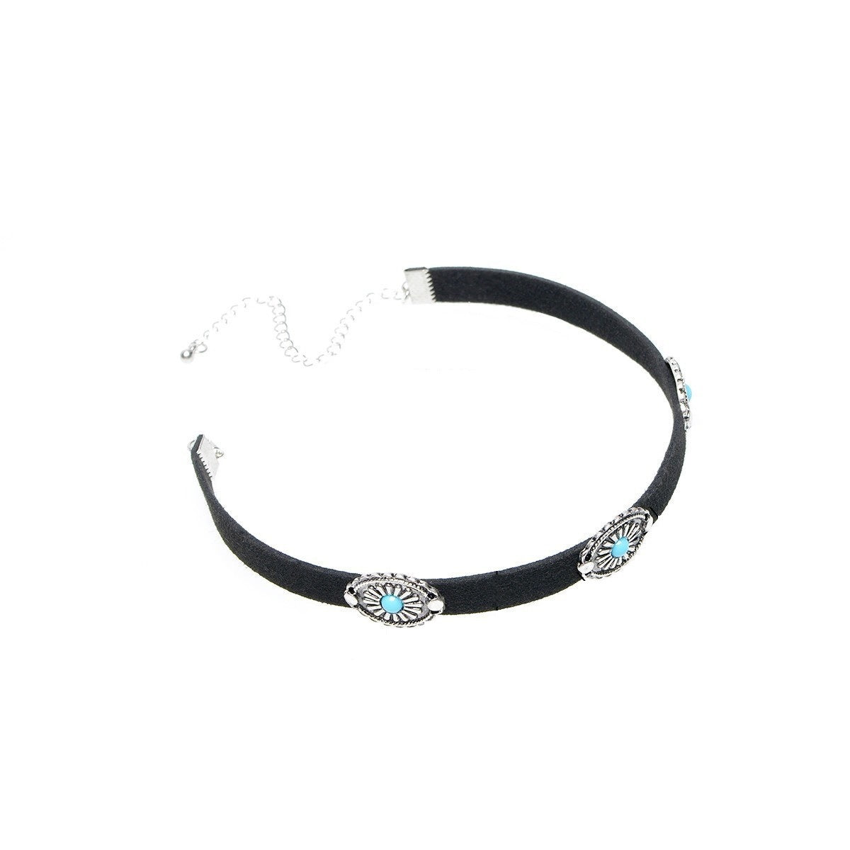 Women's Tophus Bohemian Collar Vintage Geometric Metal Necklaces