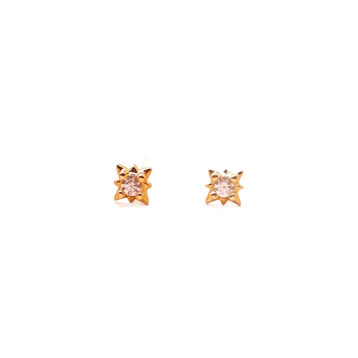 Women's Hexagram Light Luxury Rhinestone Design Daily Commuting Exquisite Stud Earrings