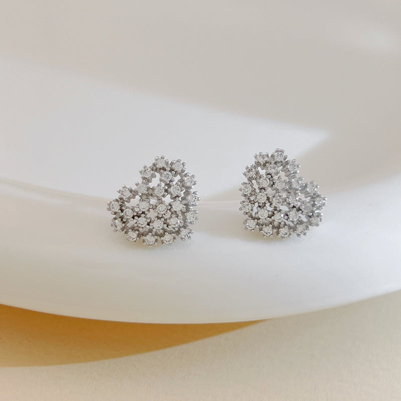 Trendy Niche Design Simple Cold Style High-grade Earrings