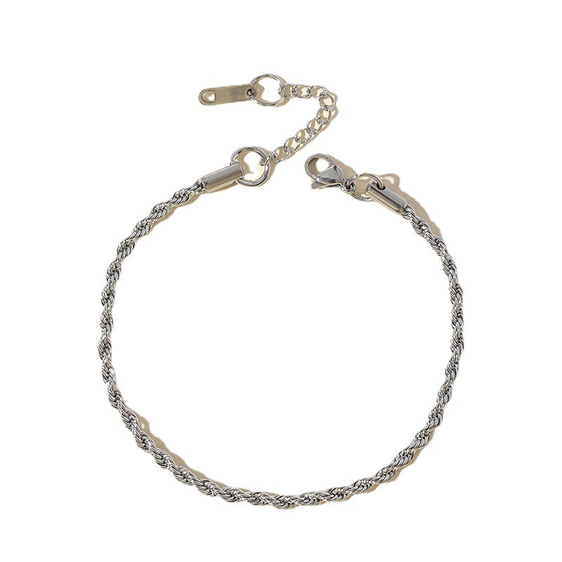 Kette Damen Hip Hop Punk Gold Edelstahl Armbänder