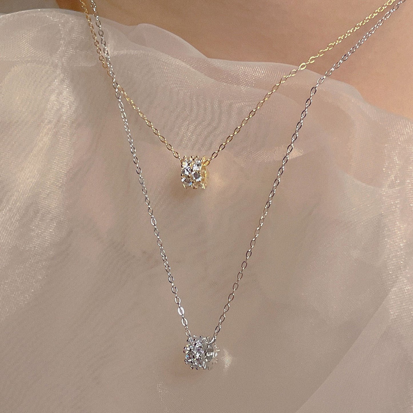 Women's Lucky Beads Affordable Luxury Fashion Niche Summer Necklace