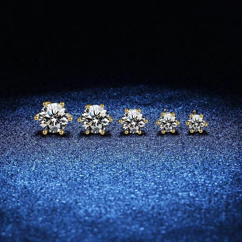 Women's & Men's Zircon Sier Simple Ear Bone Trendy Imitation Rings