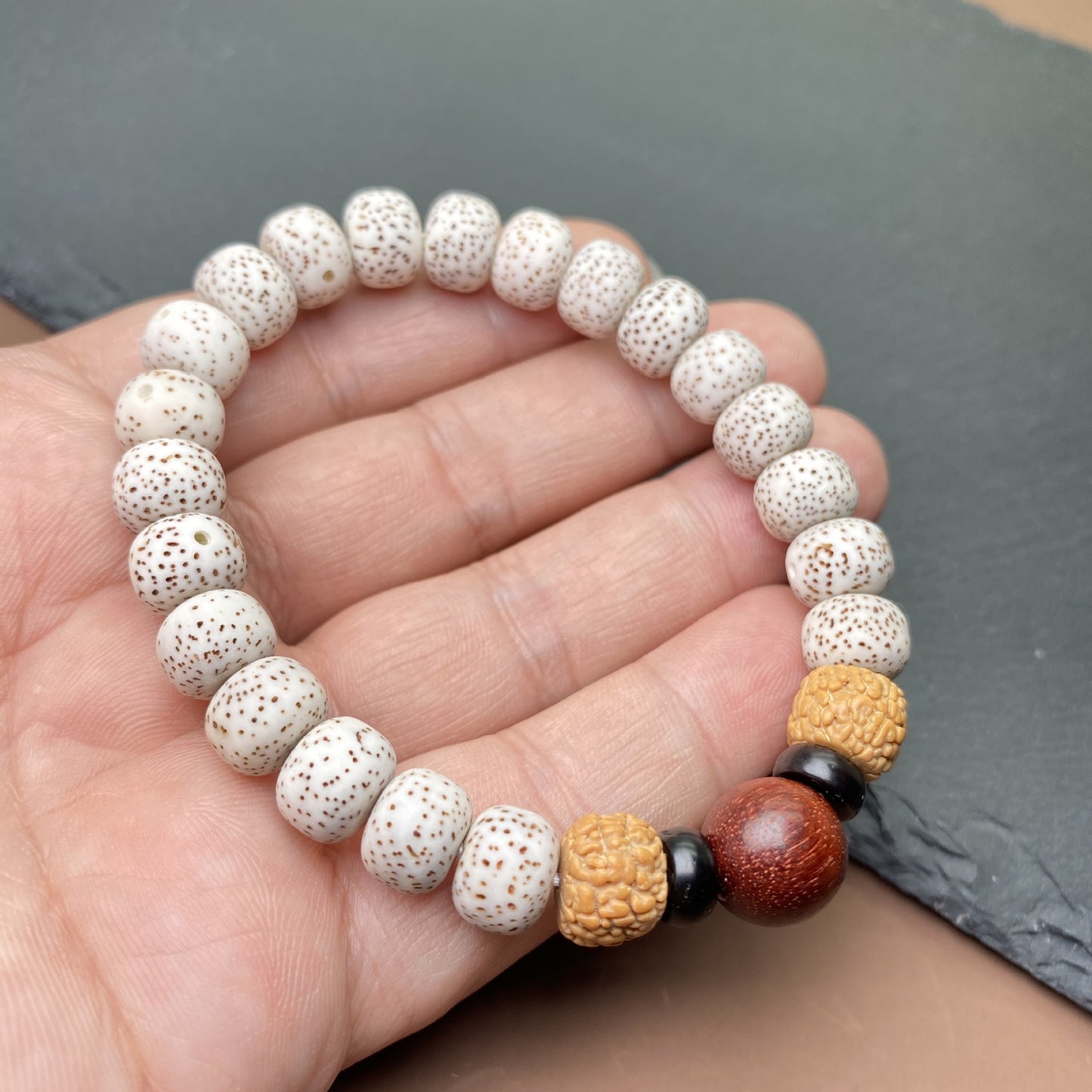 Bracelets à cercle unique pour femmes, hommes et Bodhi, Hainan, personnalité artistique, perles de bouddha, cadeaux