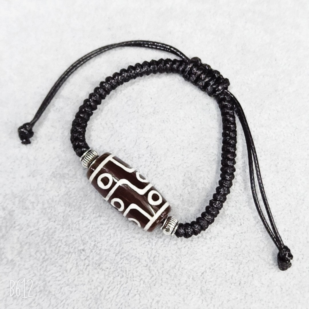 Fußkettchen aus rotem Seil aus Kristalljade, zwei Armbänder