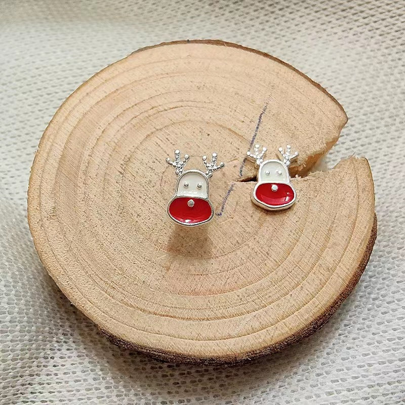 Mini Ear Tree Sweet Cute Female Earrings