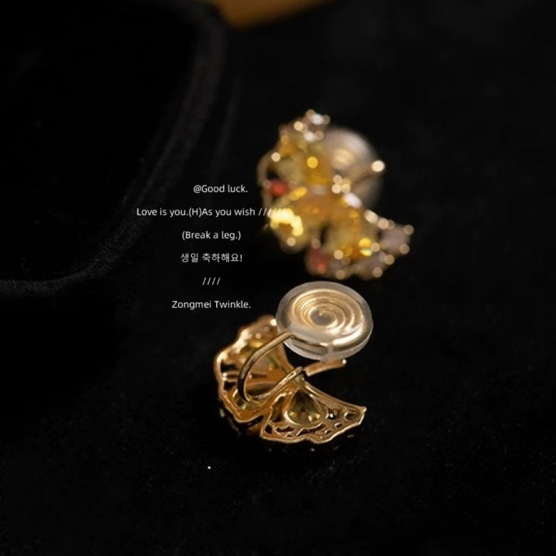 Mosquito Coil Niche French Style Super Ear Clip