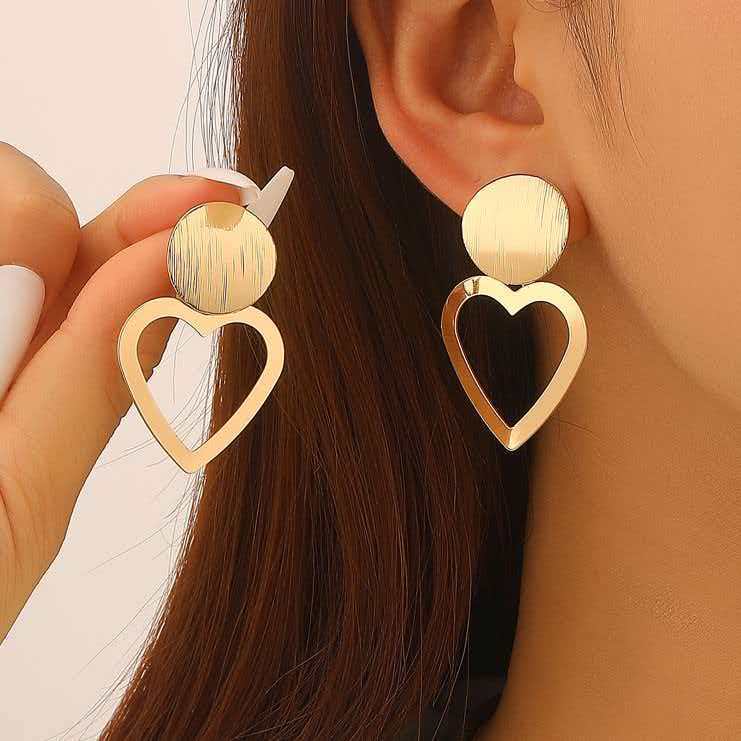 Women's Creative Heart Geometric Shape For Elegant Rings