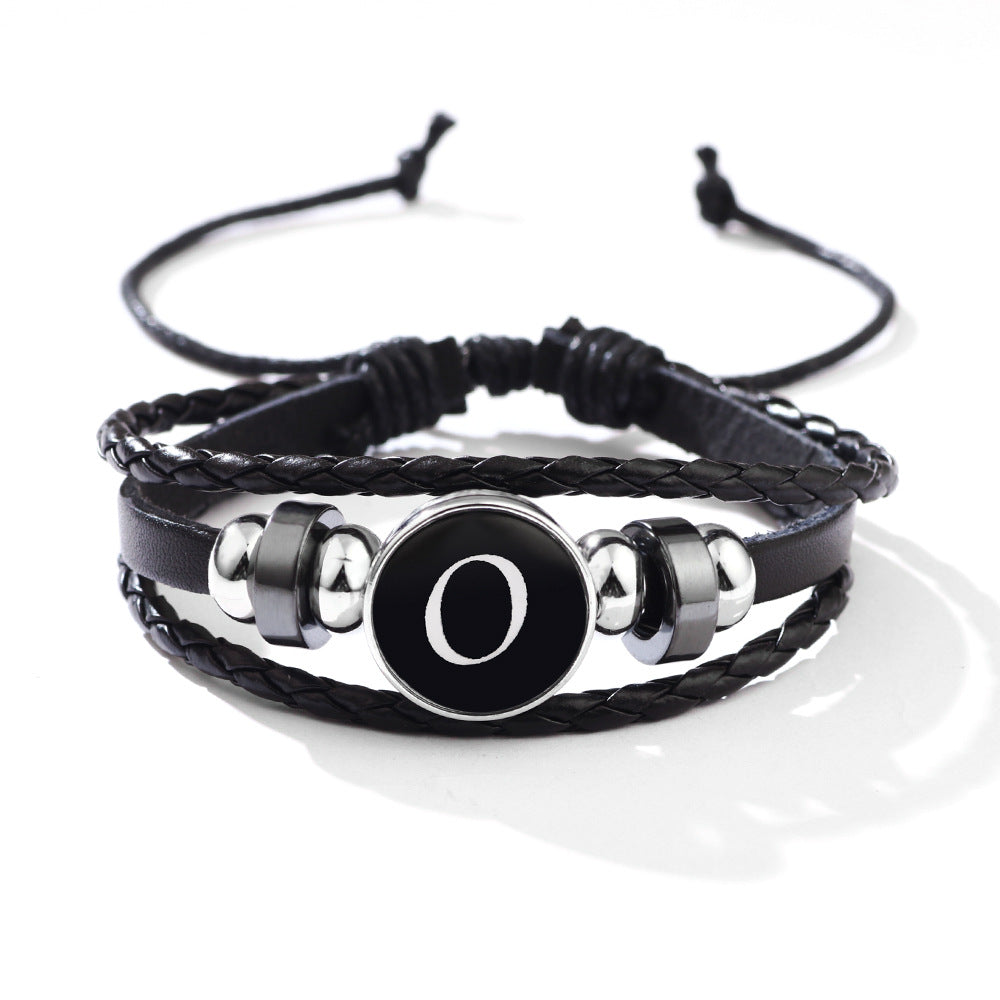 Classic Simple English Letter Personality Fashion Bracelets