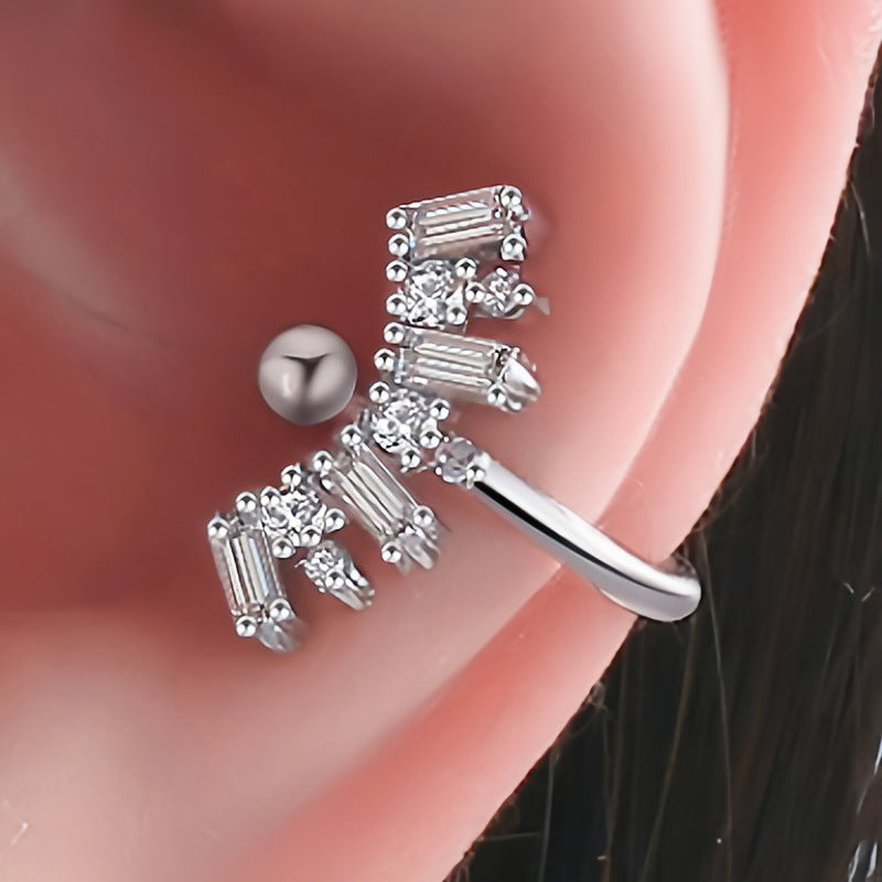 Simple Stylish Personality High-grade Magpie Goods Ear Clip