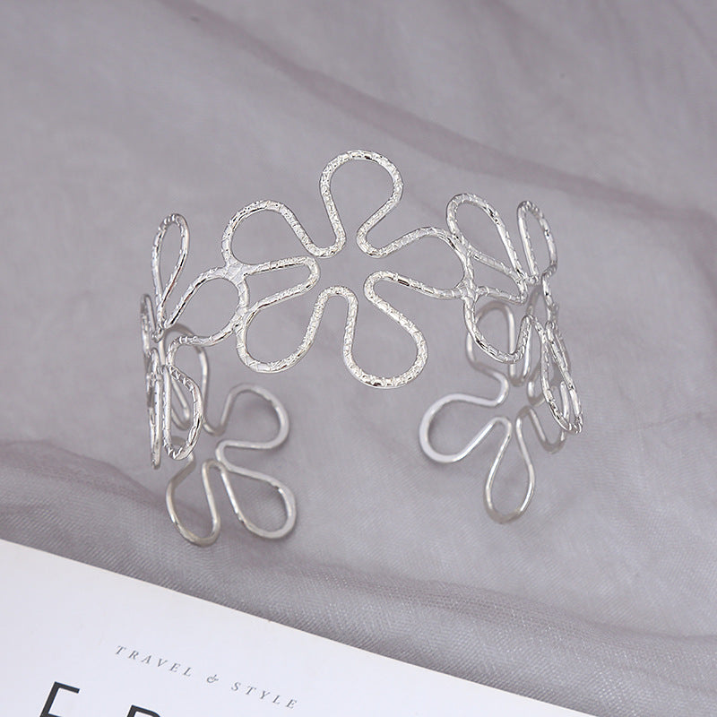 Hollow Flower Armband Geometric Simple Elegant Bracelets