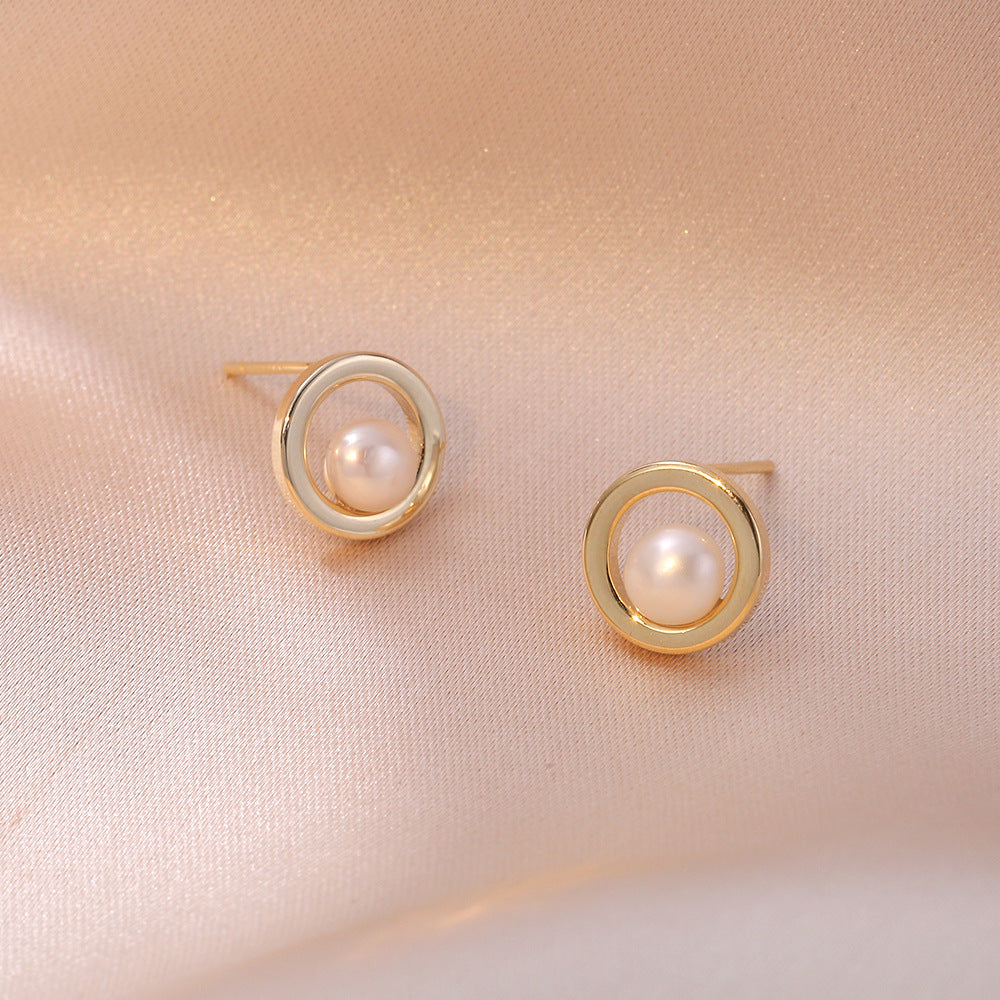 Women's For Sterling Sier Pearl Affordable Luxury Fashion Elegant Earrings