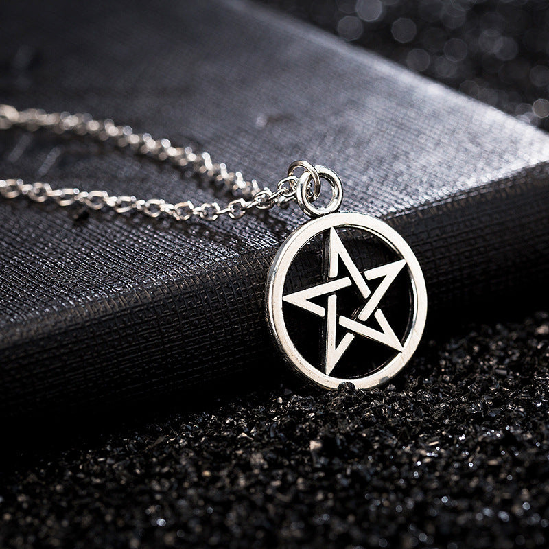 Movie Five-pointed Star Sun Evil Power Necklaces