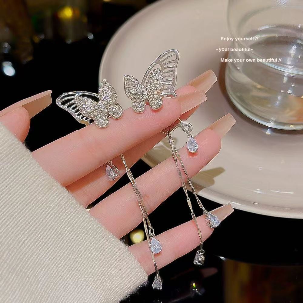 Women's Clip Light Luxury High-grade Niche Super Earrings