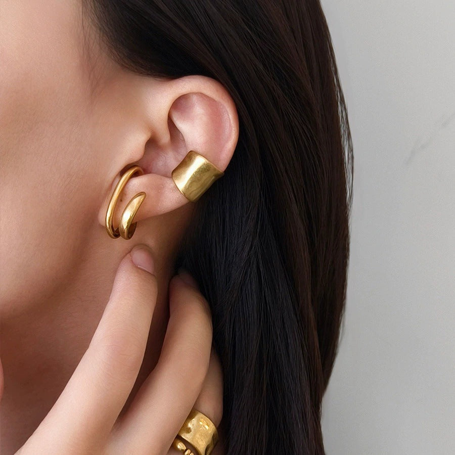 Style Cool Minimalist Design Fashion High-grade Ear Clip