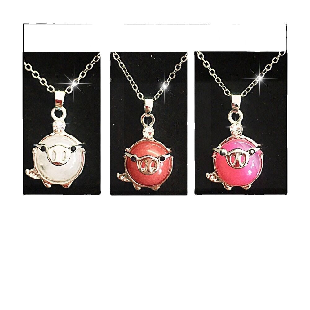 Clavicle Chain Versatile Gift Sweater Pig Necklaces