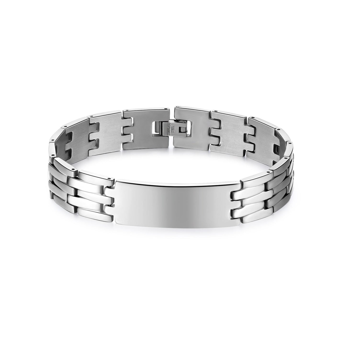 Strap Titanium Steel Personality Lettering Fashion Stainless Couple Watch Bracelet