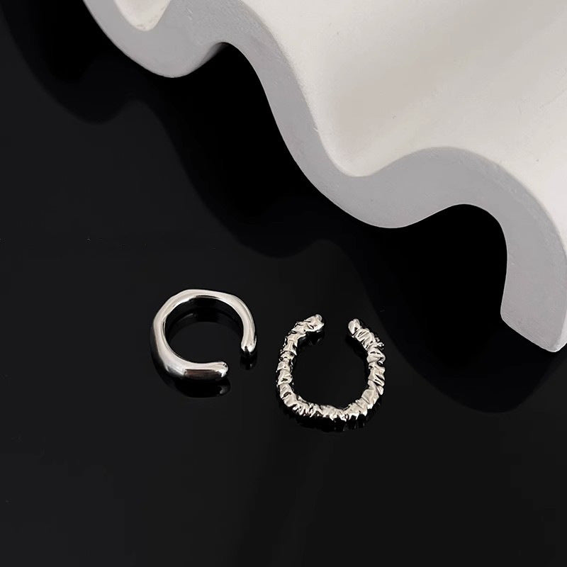French Style Cool Bone Unique Niche Design Ear Clip
