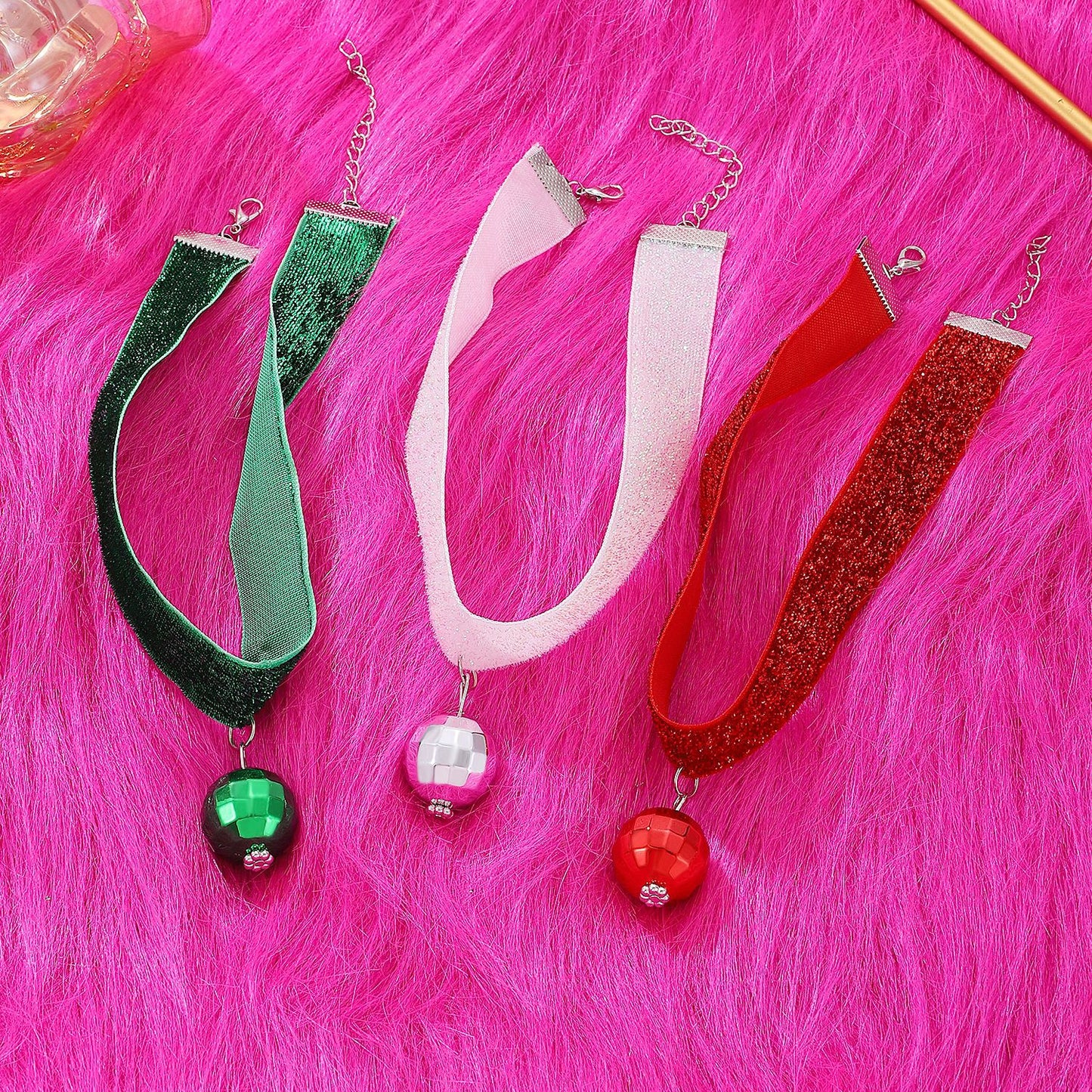 Women's Stylish Round Retro Simple Disco Electroplated Jewelry Set
