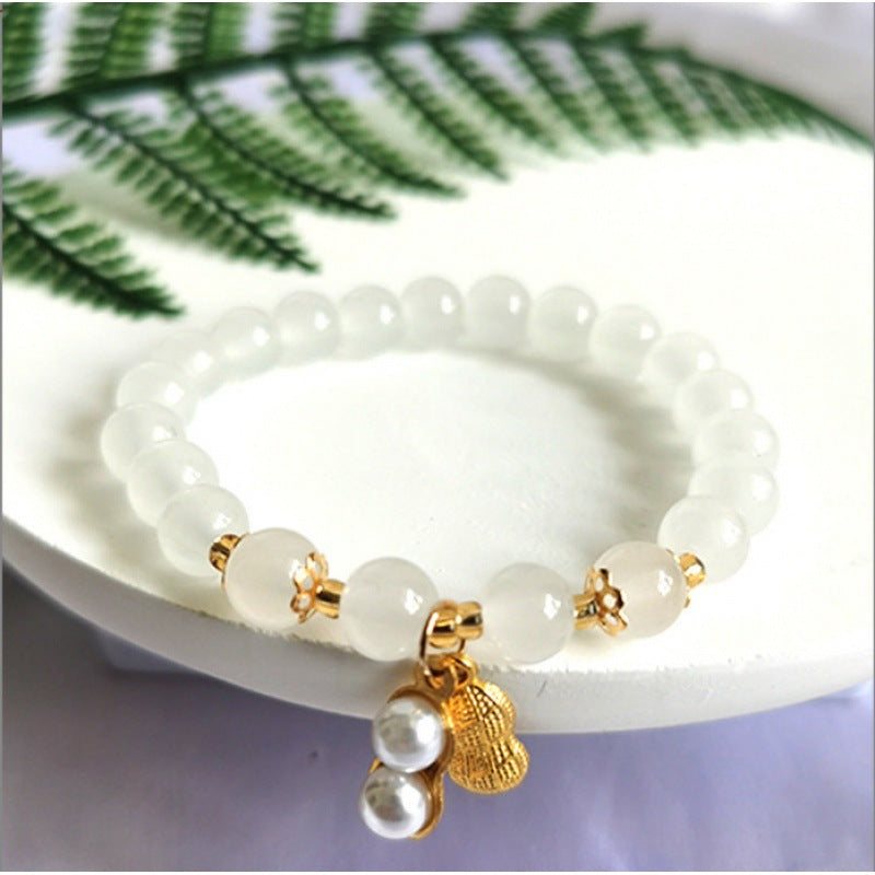 Women's Blessing Card Design Good-looking Girlfriends Antique Bracelets