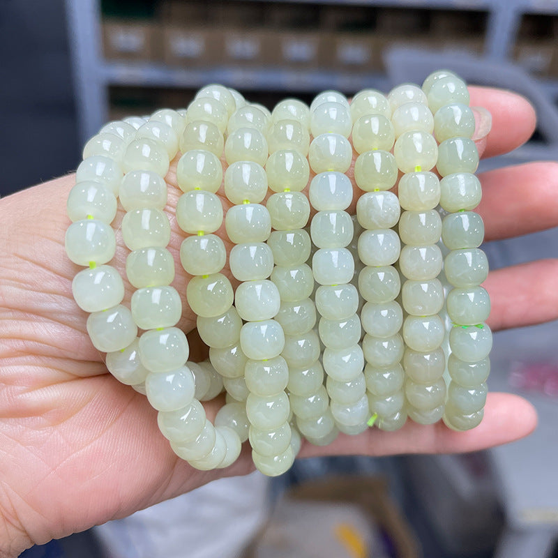 Bracelets de main fraîche pour femmes, perles de Jade naturelles