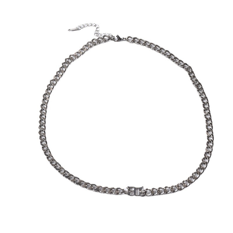 Women's & Men's & Link Chain Trendy And Titanium Steel Ornament Accessories Necklaces