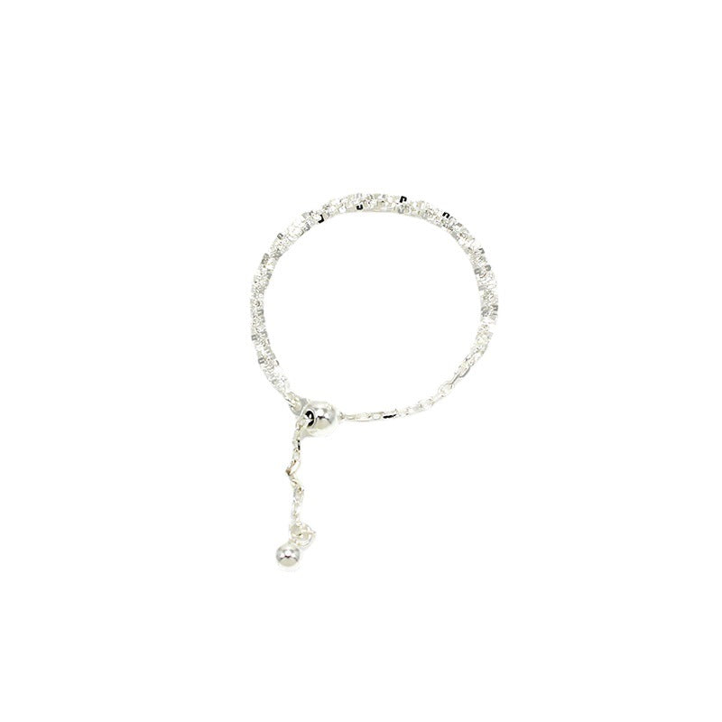 Open Female Design Starry Sky Sparkling Ring