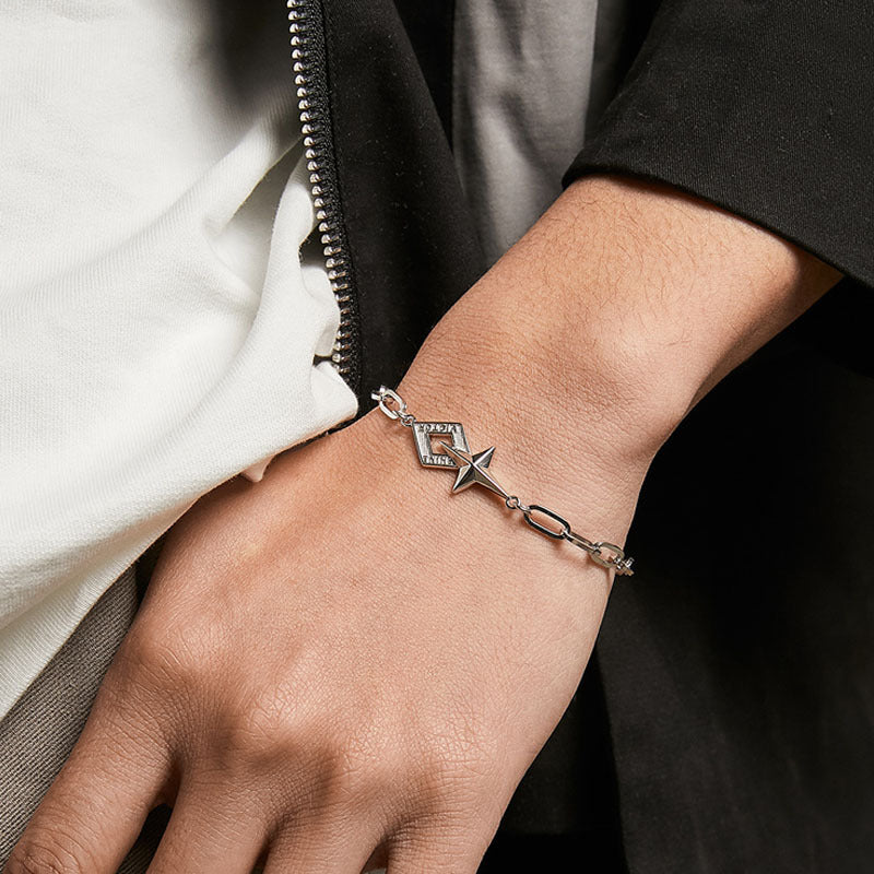 Herren-Armbänder im Retro-Stil, trendig, einzigartig, modisch, Hip-Hop