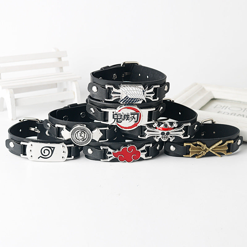 Anime Peripheral One Piece Death Note Attack Bracelets