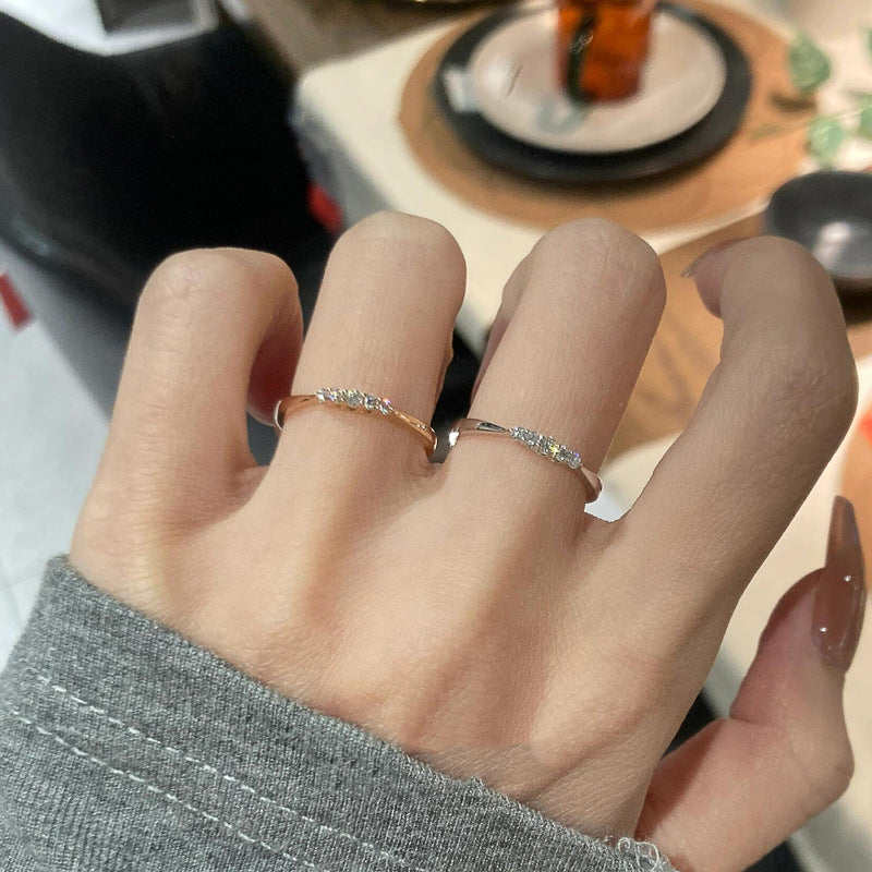 Women's Luxury Simplicity Style Korean High Sense Ring