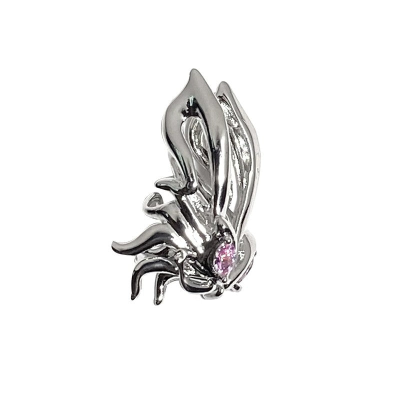Wings Female Light Luxury Temperament Personality Sweet Cool Face Ear Clip