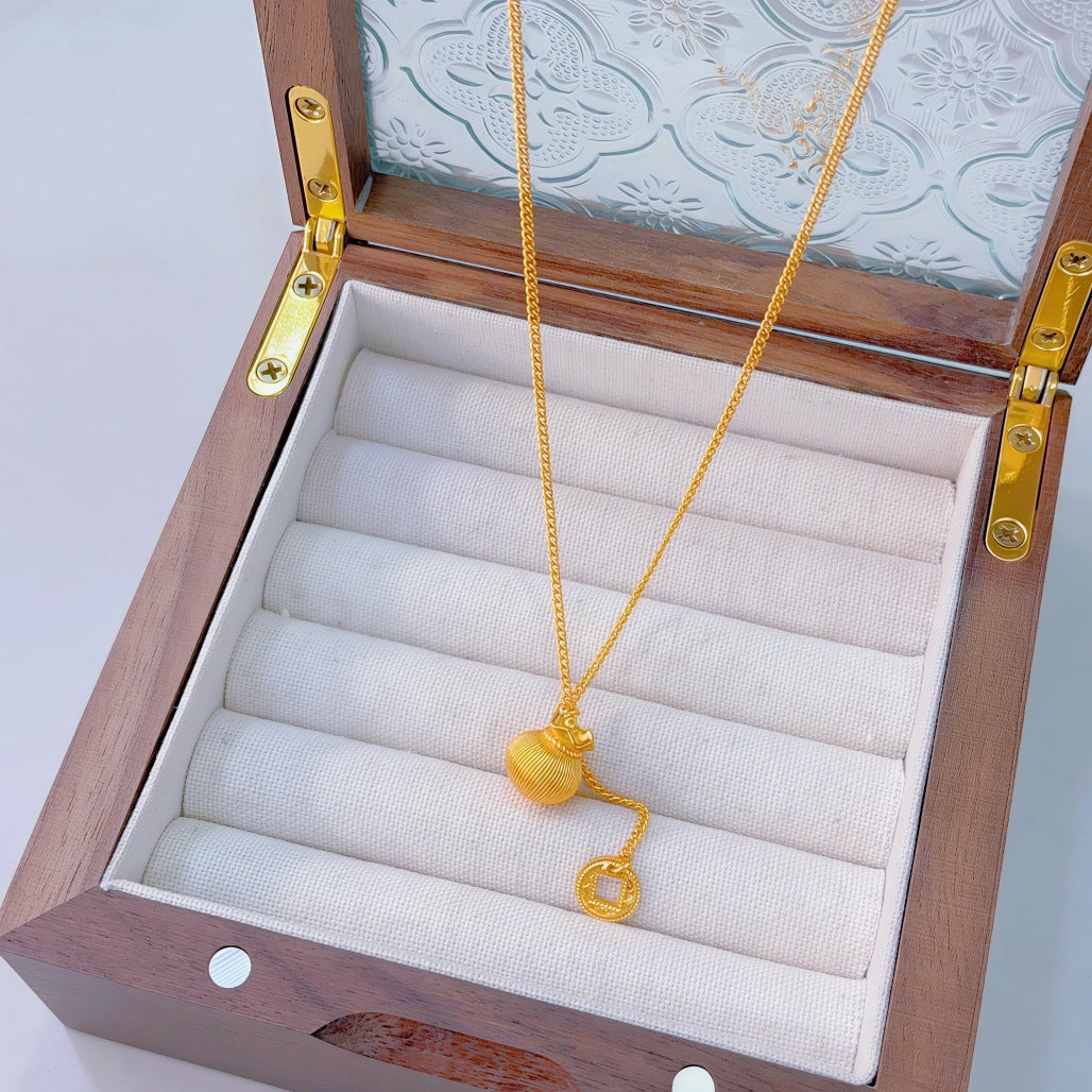 Ginkgo Leaf Variety Retro Affordable Luxury Fashion Design Necklace