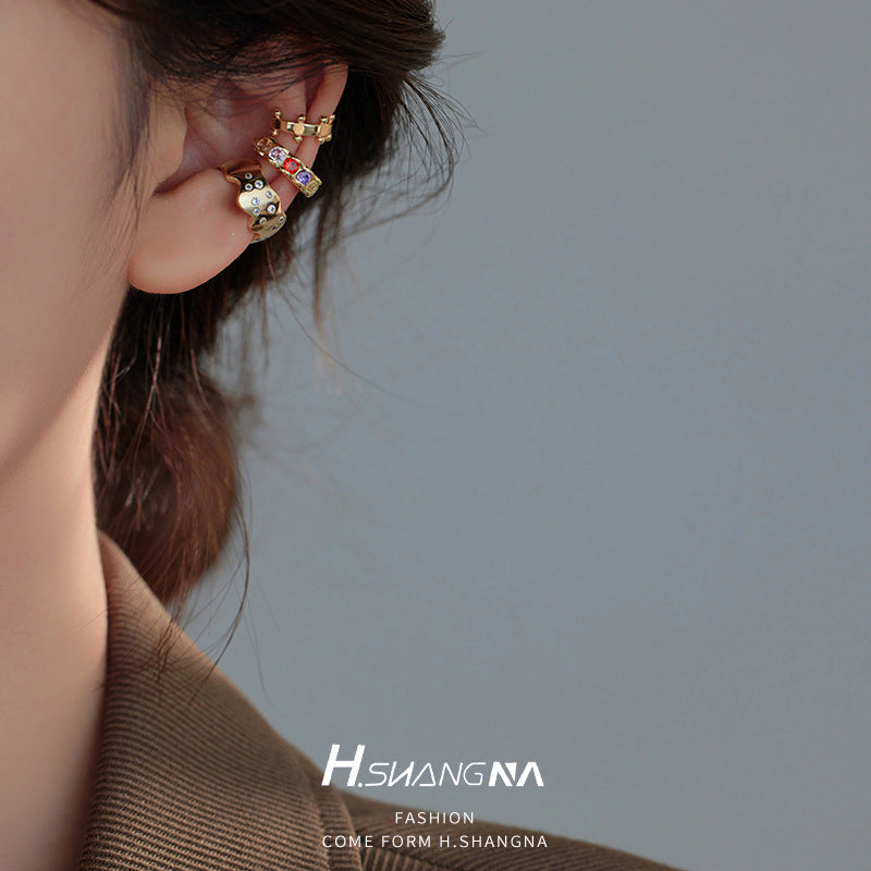 Affordable Luxury U-shaped Painless Female High-grade Ear Clip