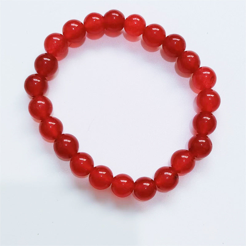 Live Broadcast Chalcedony Beaded Fashion Sweet Bracelets