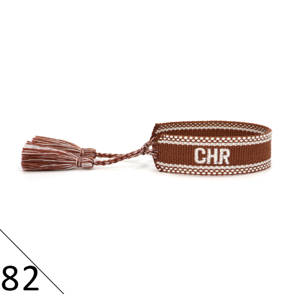 Hand Weaving Fashion Simple Wrist Strap Bracelets