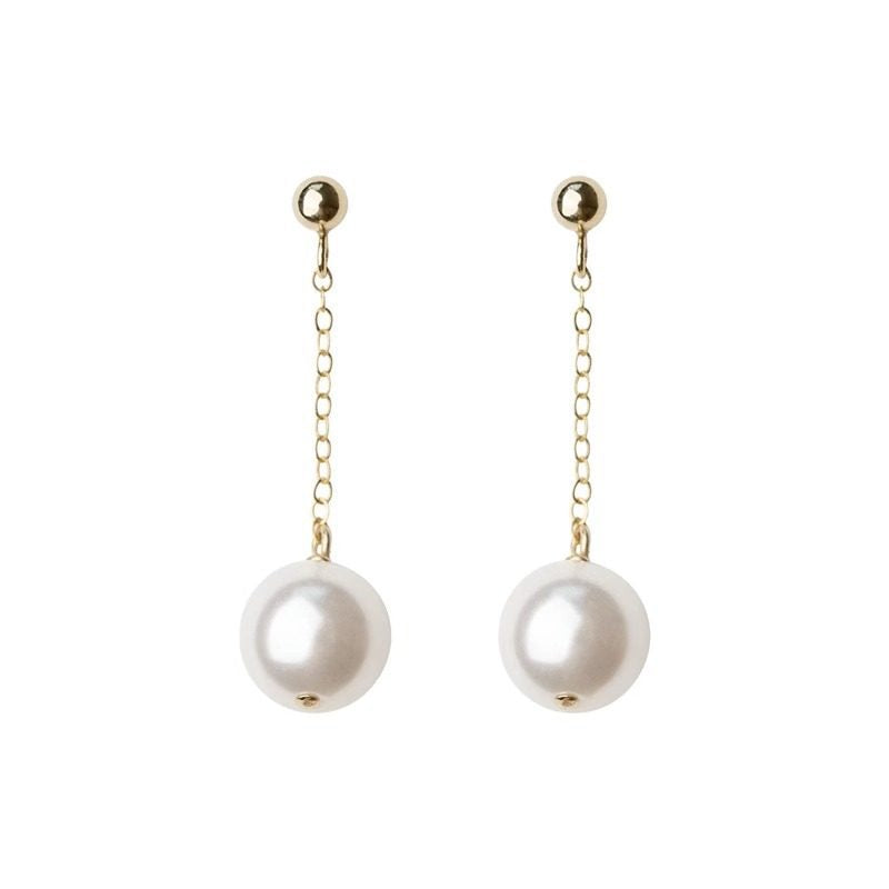 Long Fringe Summer High-grade Square Round Face Cheongsam Earrings