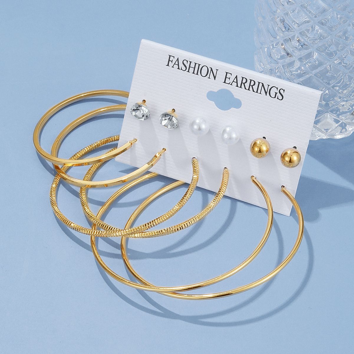 Creative Rock Exaggerated Ear Loop Simple Earrings