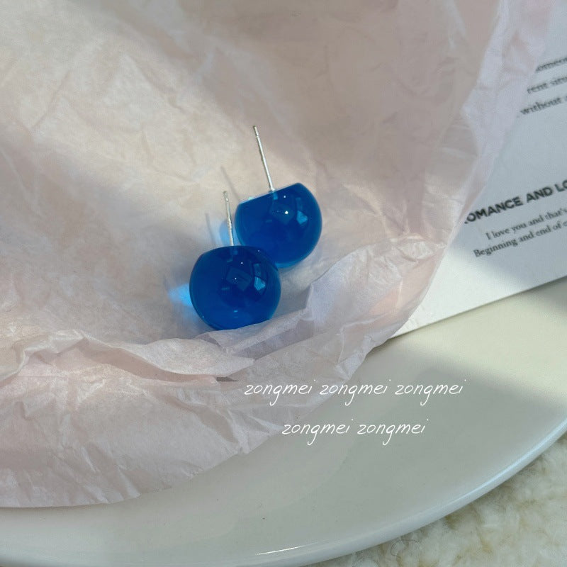 Small Size Round Beads Special Interest Simple Ear Clip