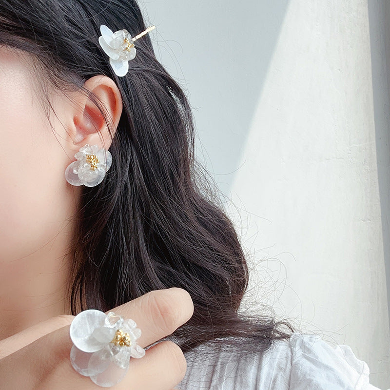 Ear Fresh Refined Art Girlish Style Earrings