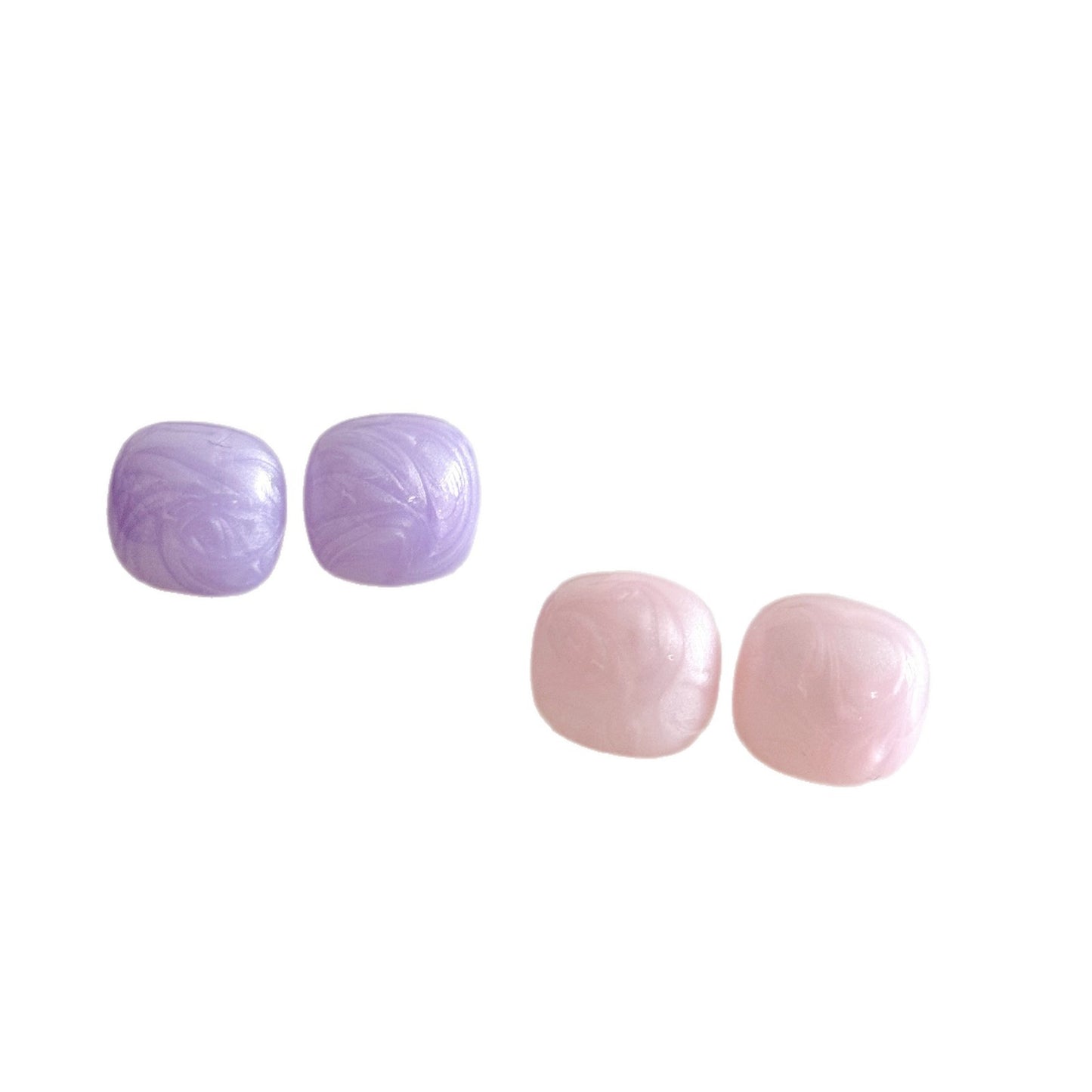 Square Female Fresh Affordable Luxury Fashion Rings