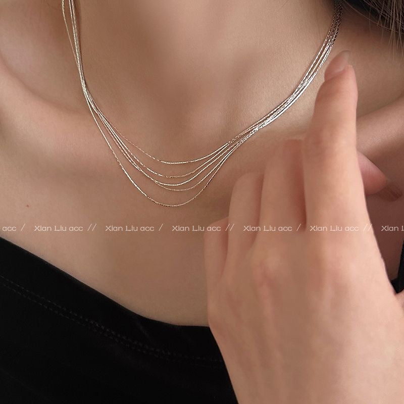 Super Fairy Fashionable Temperament Retro Clavicle Necklaces